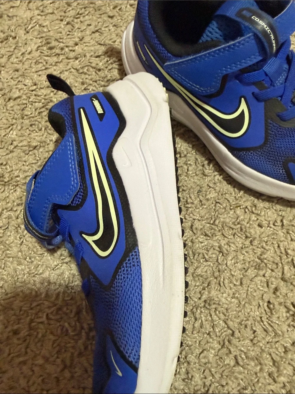 Nike Kids' Blue Athletic Sneakers - Comfortable Everyday Shoes
